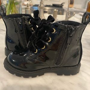 H&M Patent Leather Boots